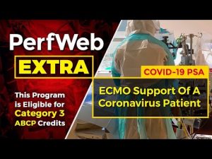 ECMO Support of a Coronavirus Covid-19 Patient