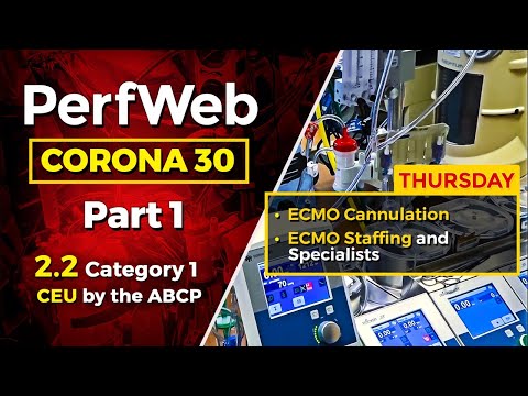 Corona 30 Part 1 Day 4 – ECMO Cannulation – Basic Strategies