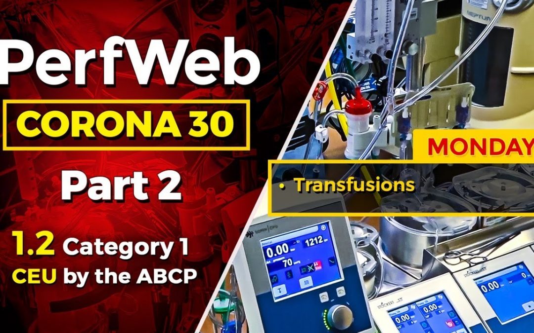 Corona 30 Part 2 Day 1 – Blood Transfusions