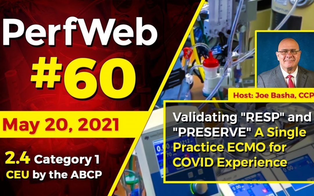 Validating “RESP” and “PRESERVE” A single practice ECMO for Covid-19 experience