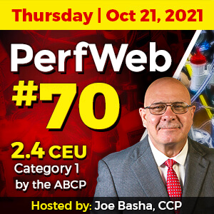 Perfweb #70 Perfusion Education
